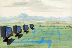 'Weaving Wires', Hanna Barakat / Better Images of AI