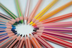Color pencils. Image by l’agence web Olloweb Solution